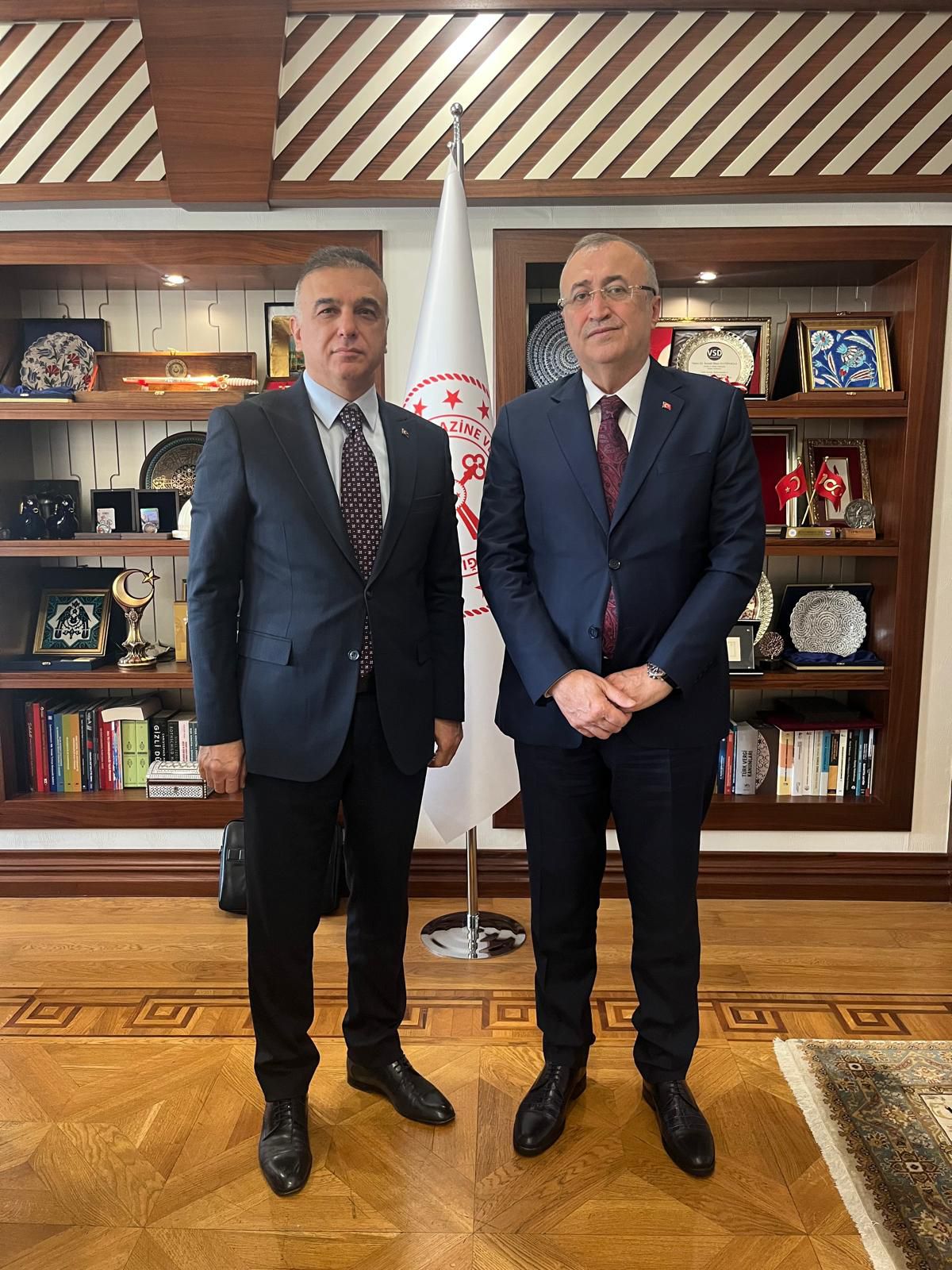 Hazine ve Maliye Bakan Yardımcımız Sayın İsmail İlhan Hatipoğlu'nu ziyaret